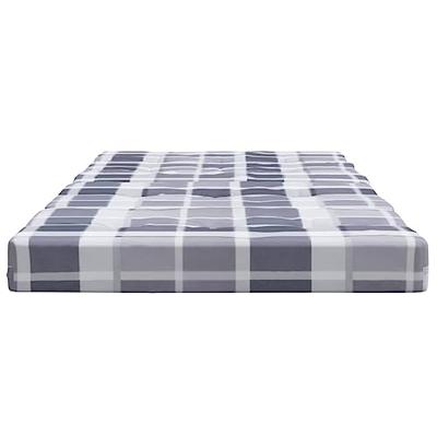 Terrasstoelkussens 2 st ruitpatroon oxford stof grijs Terrasstoelkussens 2 st ruitpatroon oxford stof grijs