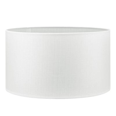 Lampenkap cilinder | rond | canvas | stoffen lampenkap | cilinderkap | Ø40cm H22cm | wit