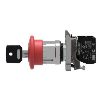 Schneider Electric XB4BS9442 Noodstopknop Vergrendelbaar 600 V 3 A 1x NC IP66, IP67, IP69, IP69K 1 stuk(s) Schneider Electric XB4BS9442 Noodstopknop Vergrendelbaar 600 V 3 A 1x NC IP66, IP67, IP69, IP69K 1 stuk(s)