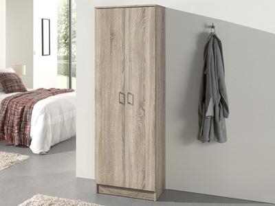 Kast RAYMOON 2 deuren 60 cm (linnenkast) sonoma