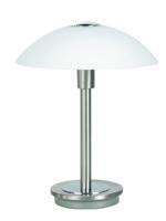 Highlight Tafellamp Touch H 26 cm Ø 20 cm mat chroom - thumbnail