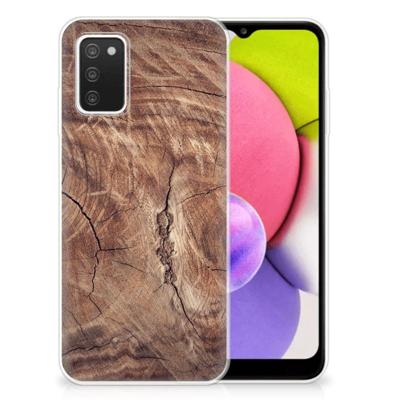 Samsung Galaxy A03S | Bumper Hoesje | Tree Trunk Samsung Galaxy A03S | Bumper Hoesje | Tree Trunk