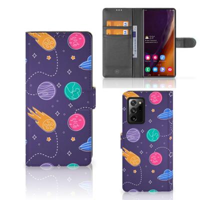 Samsung Galaxy Note20 Ultra | Wallet Case | met Pasjes | Space Samsung Galaxy Note20 Ultra | Wallet Case | met Pasjes | Space