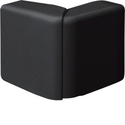 Electro Plint buitenhoek verstelbaar Zwart 55mm