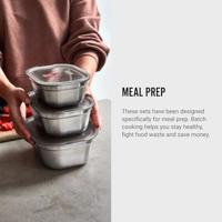 Zwart+Blum Voedselbox Set Medium - thumbnail