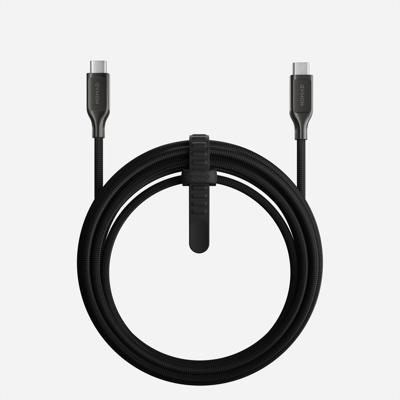 Nomad USB-C to USB-C Kevlar® cable (3m/240W) - Carbide