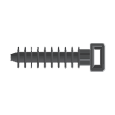 pgb-Europe SMART | Muurplug vr kabelbinder kunstof 10x43 SM0PLGN001000435