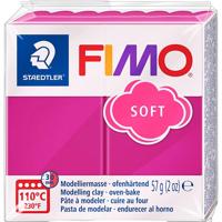 Boetseerklei Fimo soft 57 gram framboos - thumbnail