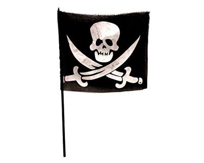 Vlag My Other Me 46 x 32 cm Piraat Schedel Klein