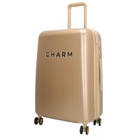 Charm London Capetown Hardcase Kofferset - Middenmaat - Handbagage-Champagne - thumbnail