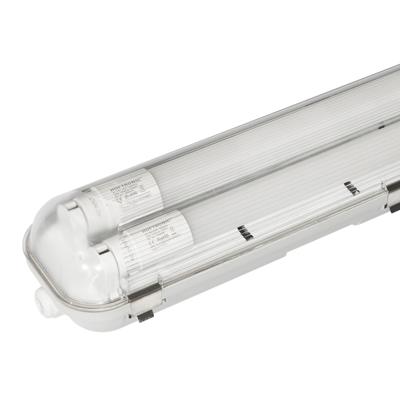 10x LED TL Armatuur 120 cm - 4000K Neutraal wit- 2x18 Watt - IP65 Waterdicht