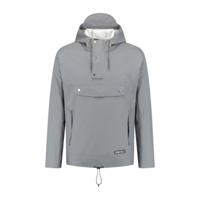 Mirage Regenjas rainfall closed jacket - maat l - gemaakt van polyester soft touch - earl grey - thumbnail
