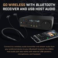 CREATIVE Sound Blaster X5 Hi-res 32bit/384kHz Externe USB DAC met volledig gebalanceerde Xamp Hoofdtelefoon Bi-amp, Bluetooth Ontvanger, RCA in/-out, TOSLINK Optische in/-out, Microfoon, Headset-in - thumbnail