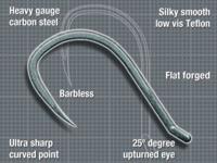 Korda Choddy hook Size 6, 10 st - thumbnail