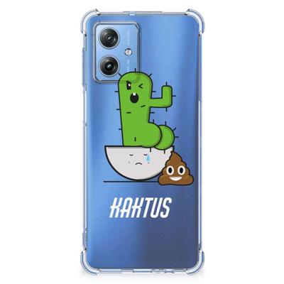 Motorola Moto G54 Stevig | Bumper Hoesje | Cactus Poo Motorola Moto G54 Stevig | Bumper Hoesje | Cactus Poo