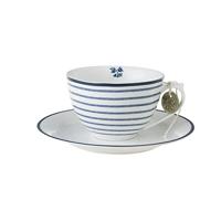 Laura Ashley kop en schotel Candy Stripe 26 cl - thumbnail