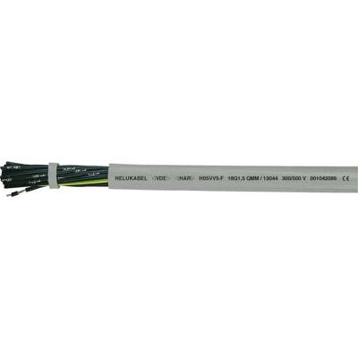 HELU H05VV5-F (NYSLYÖ-JZ) Stuurstroomkabel 4 G 0.50 mm² Grijs 13002-1000 1000 m