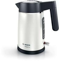 Bosch DesignLine waterkoker 1,7 l 2400 W Zwart, Zilver - thumbnail