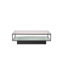 Nohr Salontafel 'Sheema' Glas, 130 x 60cm, kleur Zwart - thumbnail