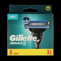 Gillette Mach3 base mesjes regular 8 Stuks - thumbnail