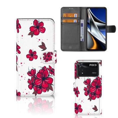 Xiaomi Poco X4 Pro 5G Hoesje Blossom Red Xiaomi Poco X4 Pro 5G Hoesje Blossom Red