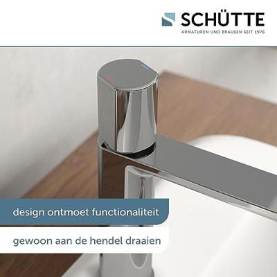 Schütte Schutte new york ééngreepsmengkraan wastafel | chroom - 33610 Schütte Schutte new york ééngreepsmengkraan wastafel | chroom - 33610