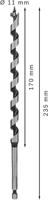 Bosch Accessoires Houtslangenboor, zeskant 11 x 160 x 235 mm, d 6,35 mm 1st - 2608597625 - thumbnail