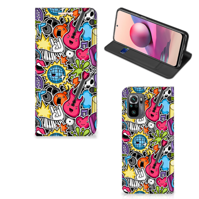 Xiaomi Redmi Note 10 4G | 10S | Poco M5s Hippe | Standcase | Punk Rock Xiaomi Redmi Note 10 4G | 10S | Poco M5s Hippe | Standcase | Punk Rock