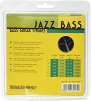Thomastik-Infeld JF346 Jazz Flat Wound Long Scale 6-snarig - thumbnail