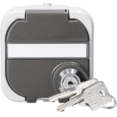 Buiten stopcontact met slot