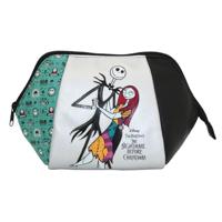 Nightmare Before Christmas Make Up Bag Jack & Sally Patchwork - thumbnail