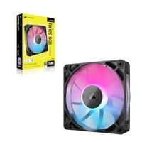 Corsair iCUE LINK RX120 RGB PC-ventilator Zwart (b x h x d) 120 x 120 x 25 mm Incl. LED-verlichting - thumbnail