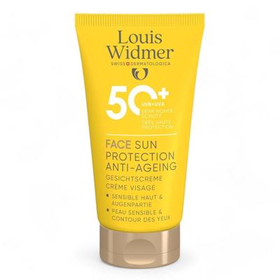 Louis Widmer Face Sun Protection Anti-Ageing 50+ ZP 50ml