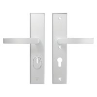 AXA Veiligheidsbeslag Edge Plus kruk Blok PC72 anti-kerntrek aluminium naturel - thumbnail