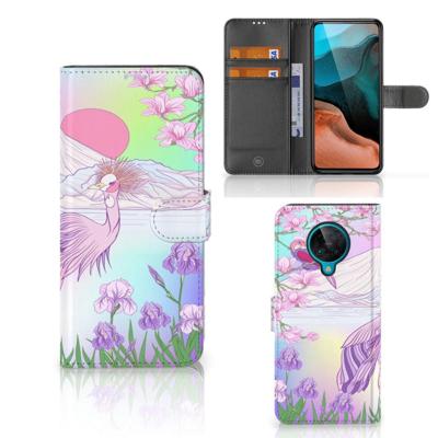 Xiaomi Poco F2 Pro | Telefoonhoesje | Met pasjeshouder | Bird