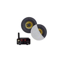 Bluetooth-Audio Versterker Aquasound Airplay + DLNA 30W Inclusief Speakerset Aquasound Rumba 116 mm Wit Aquasound - thumbnail