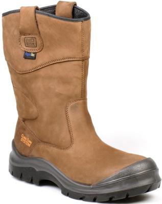 No Risk Hoge Laars Hawick 6674.02 S3 Aqua-tex Bruin - Maat 43 - 00.071.011.43