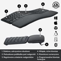 Logitech Ergo K860 Business Draadloos - thumbnail