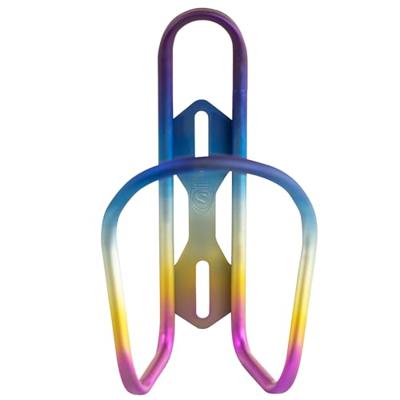 SILCA bidonhouder "anodized titanium ti" bot.cage anod.tit. rainbow
