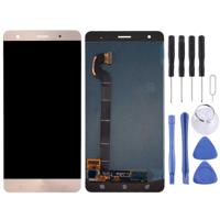voor Asus ZenFone 3 Deluxe / ZS570KL / Z016D LCD-scherm en Digitizer Full Assembly(Gold) - thumbnail