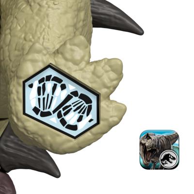 Jurassic World - Ankylosaurus Fel gebrul Gelede Figuur - Geluid - Jurassic World - JGB90 - thumbnail