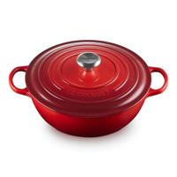 LE CREUSET - Signature - Marmite 28cm 4,90l Kersenrood - thumbnail