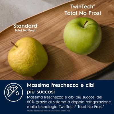 Electrolux 600 TwinTech® NoFrost - Koel/vrieskast inbouw 178 cm ENT6NE18S - thumbnail