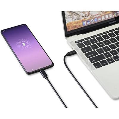 Renkforce USB-kabel USB 2.0 USB-C® stekker 1.00 m zwart met antimicrobieel oppervlak RF-4716840