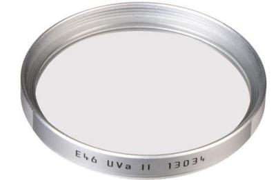 Leica 13034 Filter UVa II E 46 zilver