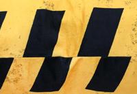 Jurassic Park Pillow Caution Logo 45 cm - thumbnail