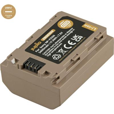 Jupio Sony NP-FZ100 Ultra C 2400mAh accu met USB-C input