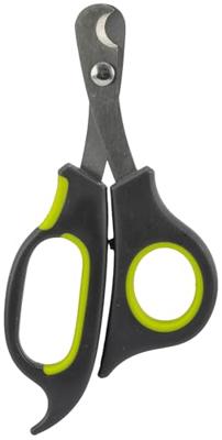 TRIXIE NAGELSCHAAR KUNSTSTOF / RVS GRIJS / GROEN 13 CM 3 ST