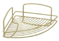 Metaltex Onda Hoekrek 22x22x11 cm Goud - thumbnail