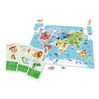 Clementoni Spel Puzzel Ontdek De Wereld - thumbnail